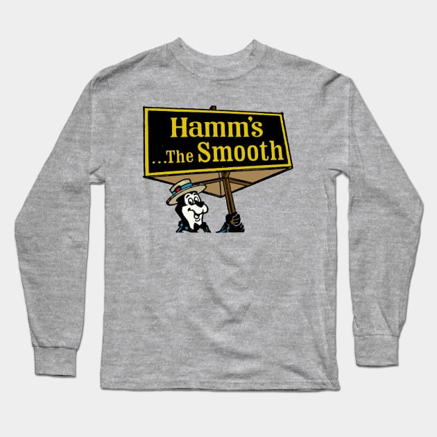 Hamm's ...the Smooth Long Sleeve T-Shirt by Eugene and Jonnie Tee's